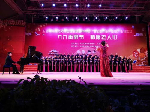 玉溪市文化館 群苑 合唱團(tuán)參加2020年 我們的節(jié)日 重陽 主題活動文藝晚會